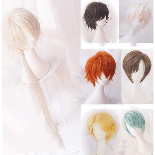 Game Mystic Messenger Cosplay 707 Yoosung Zen V Japanese Hair Harajuku Curly Hair Wig Luciel Choi Zen Jumin Han Unisex Wig