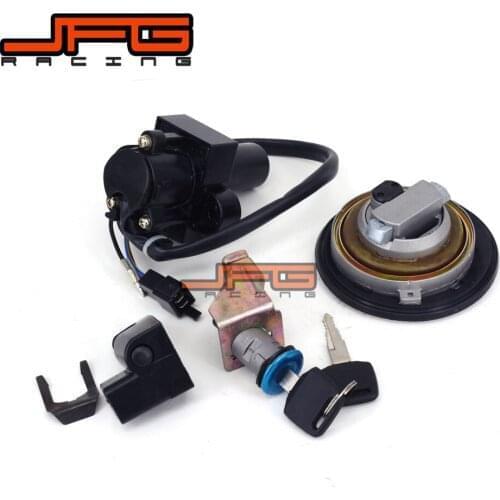 Lockset Ignition Key Switch Fuel Gas Cap Lock Keys For Honda CBR250 CBR 250 2011 2012 2013 Motorcycle