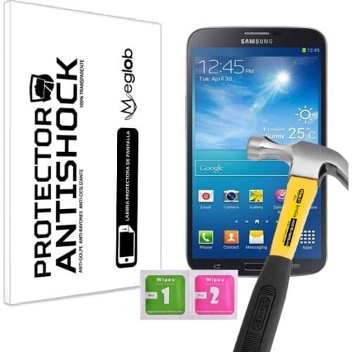 Protector de Pantalla Anti-Shock Anti-Golpe Anti-arañazos Compatible con Samsung Galaxy Mega 5 8