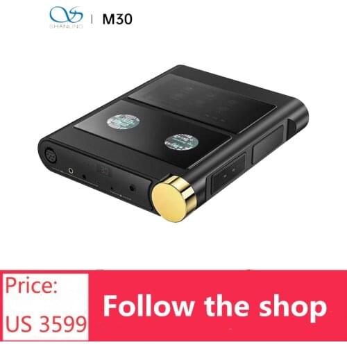 SHANLING M30 Portable Modular Streaming Media Player HiFi Headphone Amplifier AK4497 DSD DAC Balanced Output Support WLAN