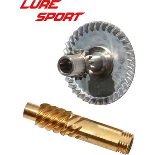 LureSport Driver Gear and Pinion Gear for Alloy Heavy Spinning Fishing Reel Saltist Repair DIY Accessory