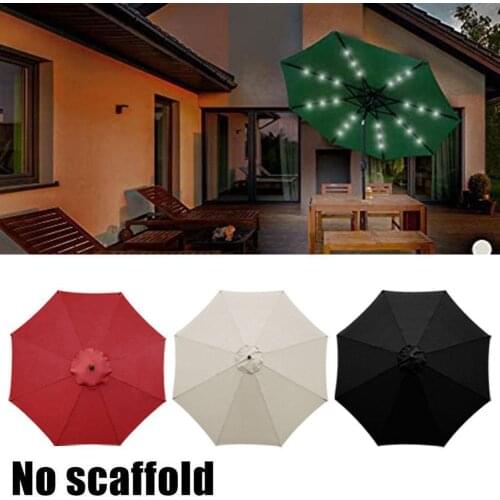 Replacement Fabric For 3m Round Parasol Waterproof Polyester Fabric Shade Dust-proof Cloth For Umbrella DIY Tent Sew Material