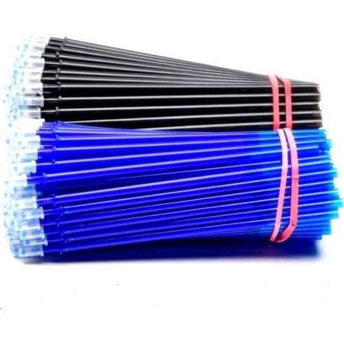 10Pcs Erasable Refills For Office Signature Gel Pens Magic Neutral Refill Blue/Black Ink Kid Writing Replacement School Supplies