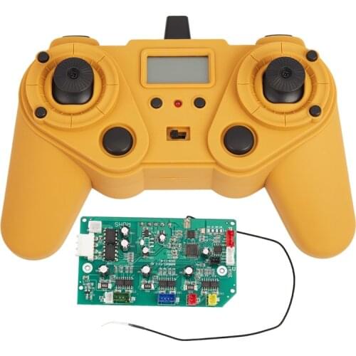 2.4G 23CH Remote Controller 7.4V Receiver Board Spare Parts Fit for HUINA 1580 580 RC Excavator Engineering Vehicle