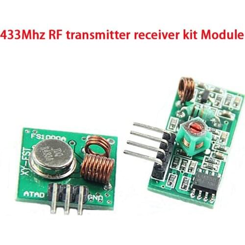 2pcs/Set 433Mhz RF Transmitter Receiver Wireless Link Kit For Arduino/ARM/MCU WL