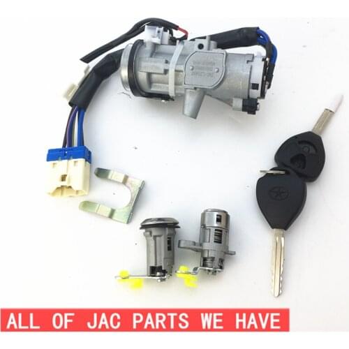 FREE SHIPPING JAC J3 Sedan Ignition lock with 2 lock cylinder S3704L21407-40001