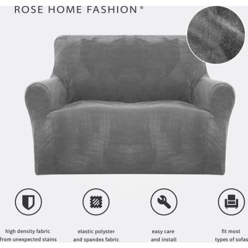 Rose Home Fashion RHF Velvet Loveseat Slipcover Slipcovers for Loveseat Cover&Couch Cover for Dogs