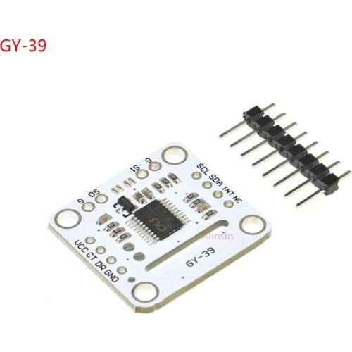 GY-39 serial port MAX44009 light intensity BME280 temperature and humidity atmospheric pressure sensor module