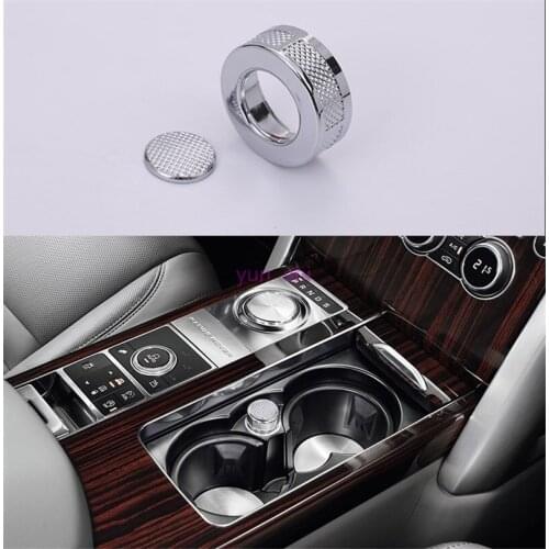 ABS Chrome Car Cigarette Lighter Covers Trim For Land Rover Range Rover Sport Range Rover Vogue SV Interior Upgrades Car-styling