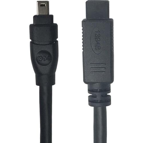 FireWire 800/Firewire 400 Cable - IEEE 1394 High Speed Firewire 9 Pin to 4 Pin Cable for MacBook 1.8M 3M 4.5M 6FT 10FT 15FT