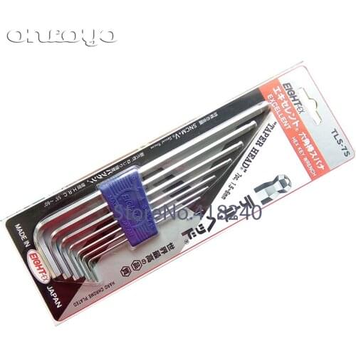 Computer Embroidery Machine Parts Japan Inner Six Angle Wrench Set Round Ball