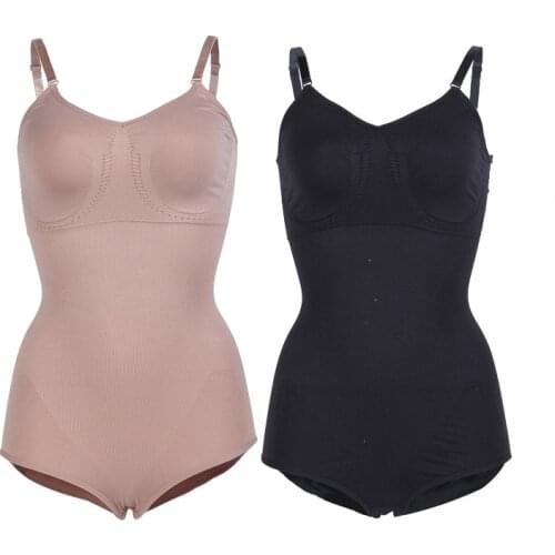 Butt Lifter Waist Slimming Cincher Shaper Adjustable Shoulder Strap Shapewear Short Panty Bodysuit Black Nude Body Suit Shaper