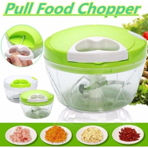 New Type Garlic Chopper Hand Speedy Vegetable Chopper Carrot Shredders Manual Meat Grinders Vegetable Tools Kitchen Acceessories