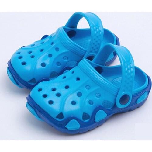 1-15 Years 2020 Kids Girls Sandals Mickey Summer New Non-slip Beach Shoes Open Childrens Sandals Wild Boys Childrens Shoes