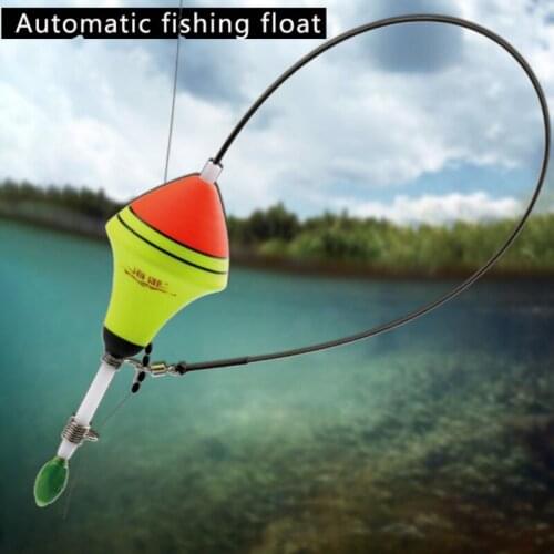 Premium Portable Automatic Fishing Float Fishing Accessories Fast Fishing Device new space beans rock fishing connector foam