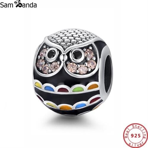 Sam Panda Silver Beads