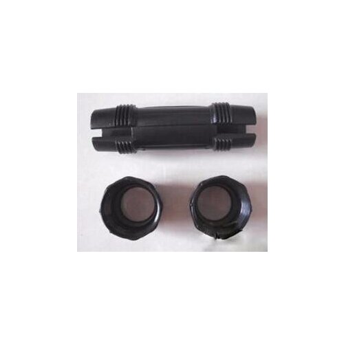 Black oars connetor bushing plastic joint diameter 30mm