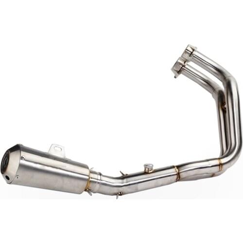 Motorcycle Exhaust Pipe Modified FOR Yamaha MT-07 FZ-07 Tracer 2014-2019 Exhaust Pipe Front Section XSR700 2016-2019
