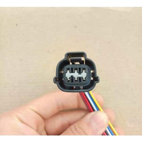 1/5/10pcs/lot 6 Pin/Way Throttle Idle Motor Plug Connector With Wire Harness Pigtail For Mitsubishi PB535-06027