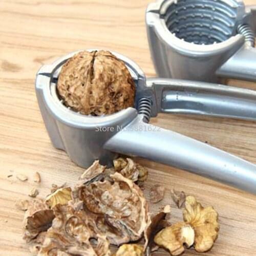1PCS Walnut Pecan Hazelnut Hazel Filbert Nut Kitchen Nutcracker Clip Tool Clamp Plier Cracker Zinc Alloy