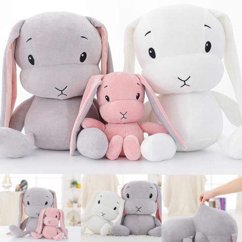 2020 Lucky Cute Rabbit Plush Toys Bunny Stuffed Plush Animal Baby Doll Baby Sleep Toy for Kid Children Stuffed Animals
