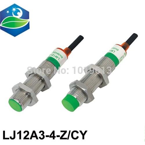 5pcs/lot 4-wire inductive proximity switch PNP proximity switch NO+NC LJ12A3-4-Z/CY