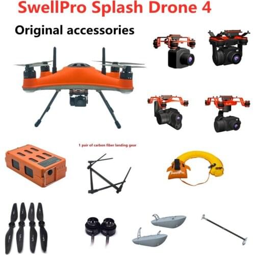 SwellPro Splash Drone 4 Original Battery 14.8v 6600mAh etc Spare parts For SwellPro Splash SD 4 Professional Fishing Camera Dron