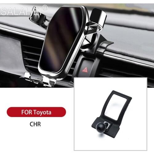 Car Phone Holders for phone For Toyota CHR 2017 2018 2019 2020 Car rack Accessories Car Air Vent Mobile Phone Mount Stand