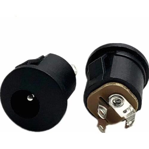 DC022 DC022K Bayonet Mounting 5.5*2.1mm DC Charging Socket