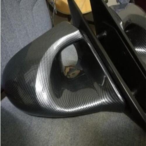 For Honda For Civic Spoon Side Door Manual Mirrors carbon fiber look EG EK