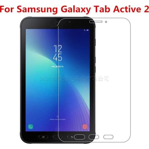 For Samsung Galaxy Tab Active 2 T395 T390 8.0 inch 9H Tempered Glass Ultra-thin Clear Resistant Screen Protector Film