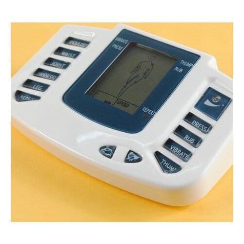 JR-309 Electrical Stimulator Full Body Relax Muscle Therapy Massager,Pulse tens Acupuncture without therapy slipper+4pads