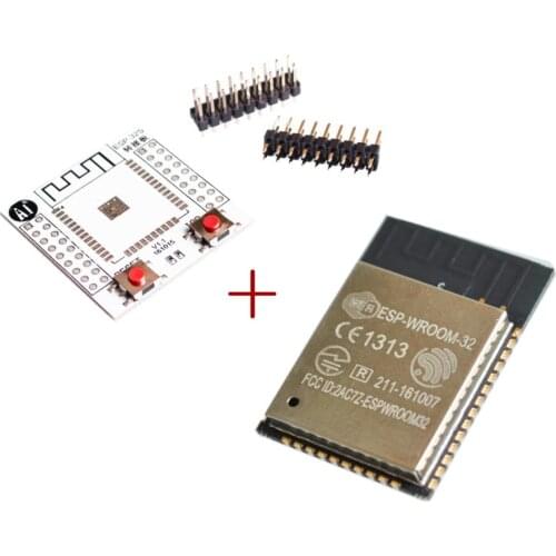 ESP32 ESP-WROOM-32 IoT Wifi Wlan BLE Module+ESP-32S Adapter Board