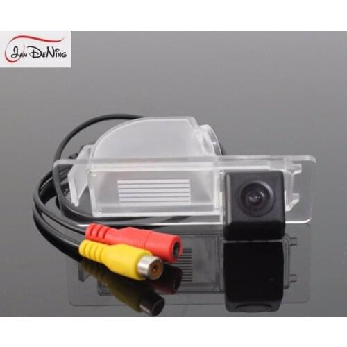JanDeNing HD CCD Car Rear View Parking/Backup Reverse Camera/ License Plate Light OEM For Volkswagen VW Sagitar 2013-2015
