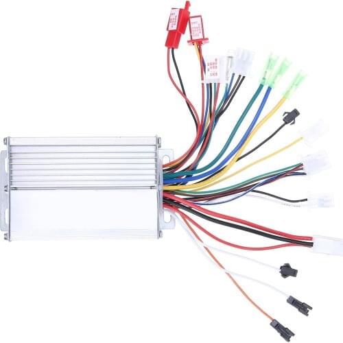Hugwit Brushless Motor Controller For Electric Bicycle E-bike Scooter Brushless DC Motor ControllerNew 36V/48V 350W