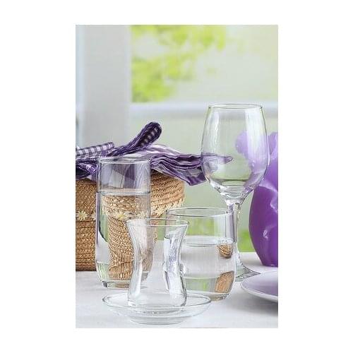 Lav Nev New Series Super Set 6 person 30 Piece multi sizes Drinking Set