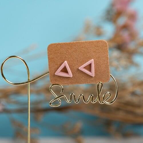 Small And Cute Porcelain Multicolor Earrings Anti-allergic #LY411 керамические серьги 2021 sieraden korea acero