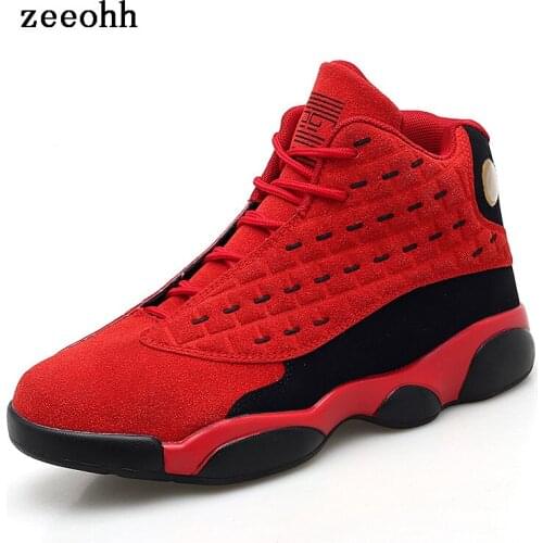 Zeeohh Men Basketball Shoes Male Street Basketball Culture Sports Shoes High Quality Sneakers Shoes Couple shoes for Men