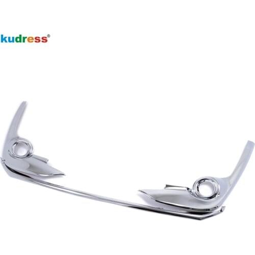 For Toyota Sienta 2016 2017 Second generation XP170 ABS front bumper cover decoration trim Bull bar material Chromium Styling