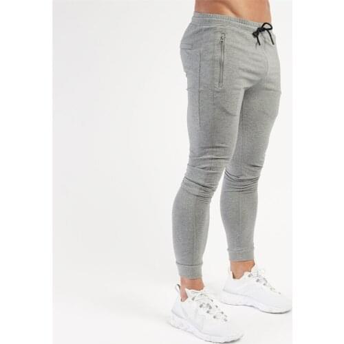 Autumn Joggers Pants Men Cotton Sweatpants Running Trackpants Gym Fitness Training Skinny Trousers Male Sports Workout Bottoms