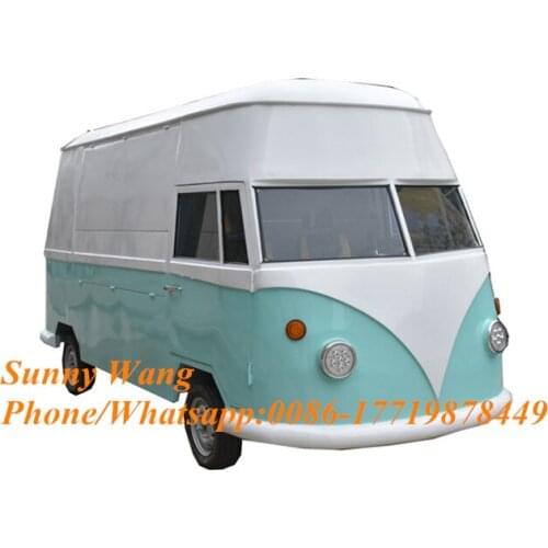 Mobile Breakfast Food Trailer Hot Dog Cart Taco Halal Truck Electric Juice Bar Ice Cream Food Van