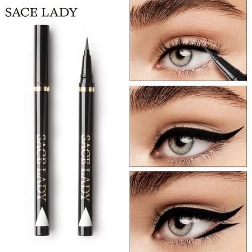 Eyeliner Waterproof Makeup Black Eye Liner Pencil Long Lasting Make Up Smudge-proof Pen Natural Fast Dry Cat Eye Cosmetic Tools