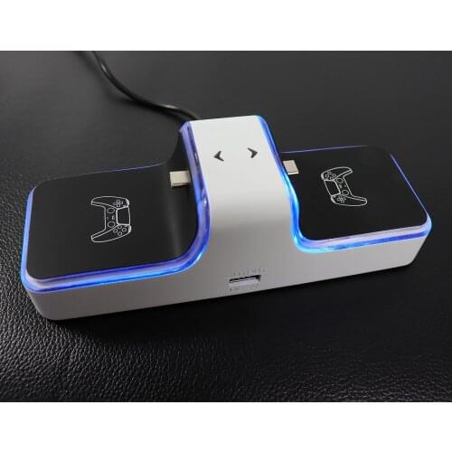 Portable Charging Station Charger Dock for PS5 Controller Dual Lightweight