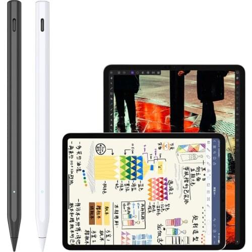 Applicable to apple pencil capacitance pen ipad Anti-misoperation Tilting Magnetic Attraction Apple Generation II Painting