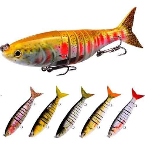 Large Size Multi pieces fish for ocean boat fishing 24cm 160g ABS and nylon materials