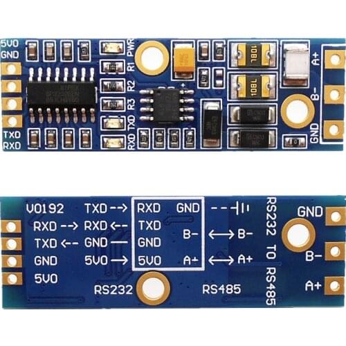 SP3232 + MAX13487 RS232 to RS485 module 5V power One-way transmission or reception 232 to 485