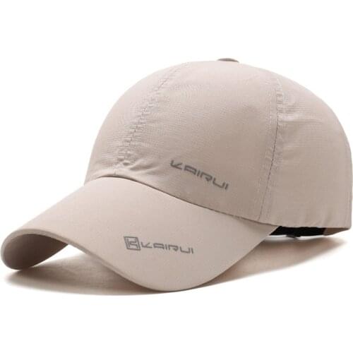 Sport Baseball Hat Adjustable Embroidery Logo Casual Hats Unisex Breathable Pure Cotton Cap for Men Women