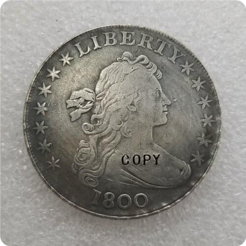 USA 1800 Draped Bust Dollar Copy Coin commemorative coins-replica coins medal coins collectibles