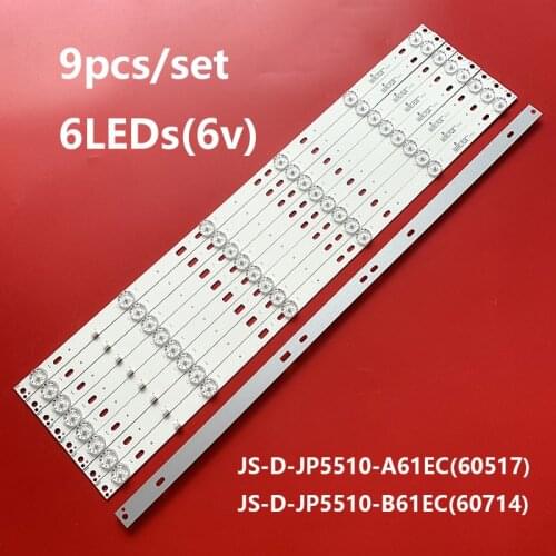 LED strip 6LED JS-D-JP5510-A61EC JS-D-JP5510-B61EC E55DU1000 JS-D-JP5510-C51ECE55DU1000 FHD 576.0.0 17.0 1.0T MCPCB C NUOVA 6V