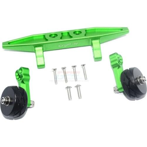 TRAXXAS RUSLTLER 4X4 VXL 67076-4 Porous position adjustable angle rear anti-rolling wheel